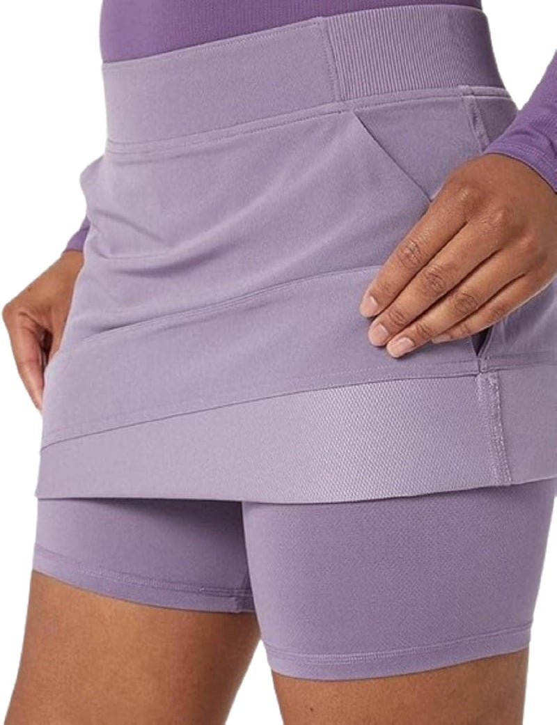 32 Degrees Cool Women's Skort Shorts Cascadia Violet (Large, Cascadia Violet) - Image 2